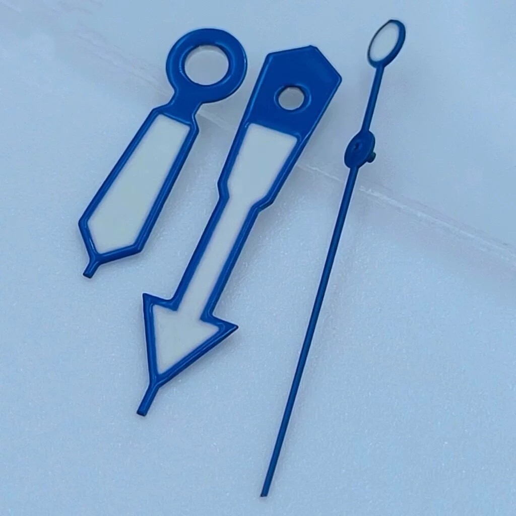 1 Set Color Luminous Watch Hands 12.5×12.5×8.5mm for NH35/36