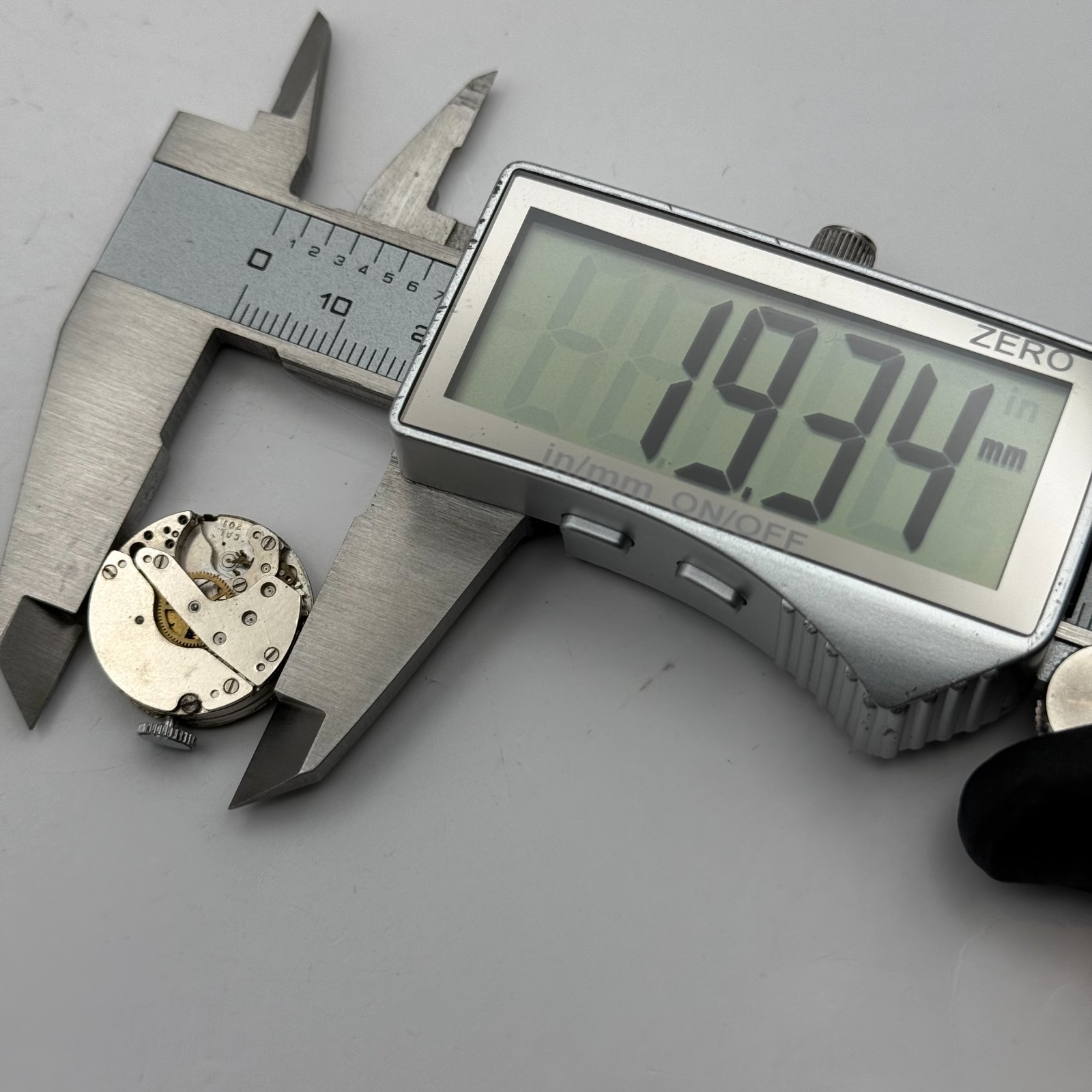 Smiths Cal 201 Watch Movement Great Britain Manual Wind Parts Repair 19.3mm