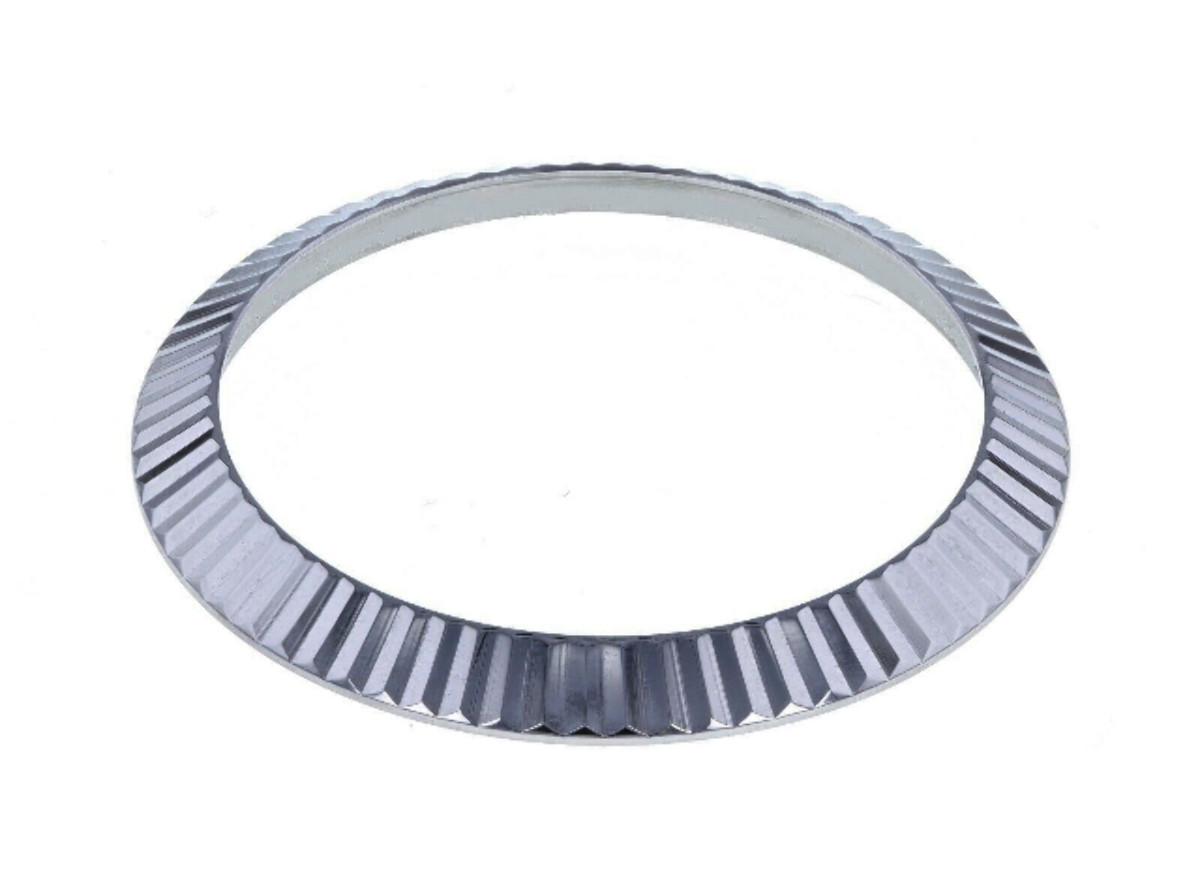 FLUTED BEZEL FOR 41 ROLEX DATEJUST 126300 126333,126334 STAINLESS STEEL TOP QLY
