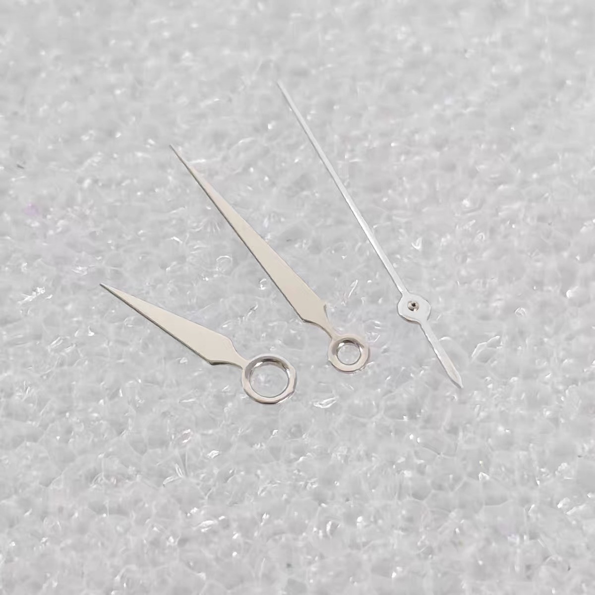 1 Set Silver Watch Hand 8x12x12mm For Seiko NH35 NH36 ETA2824/2836