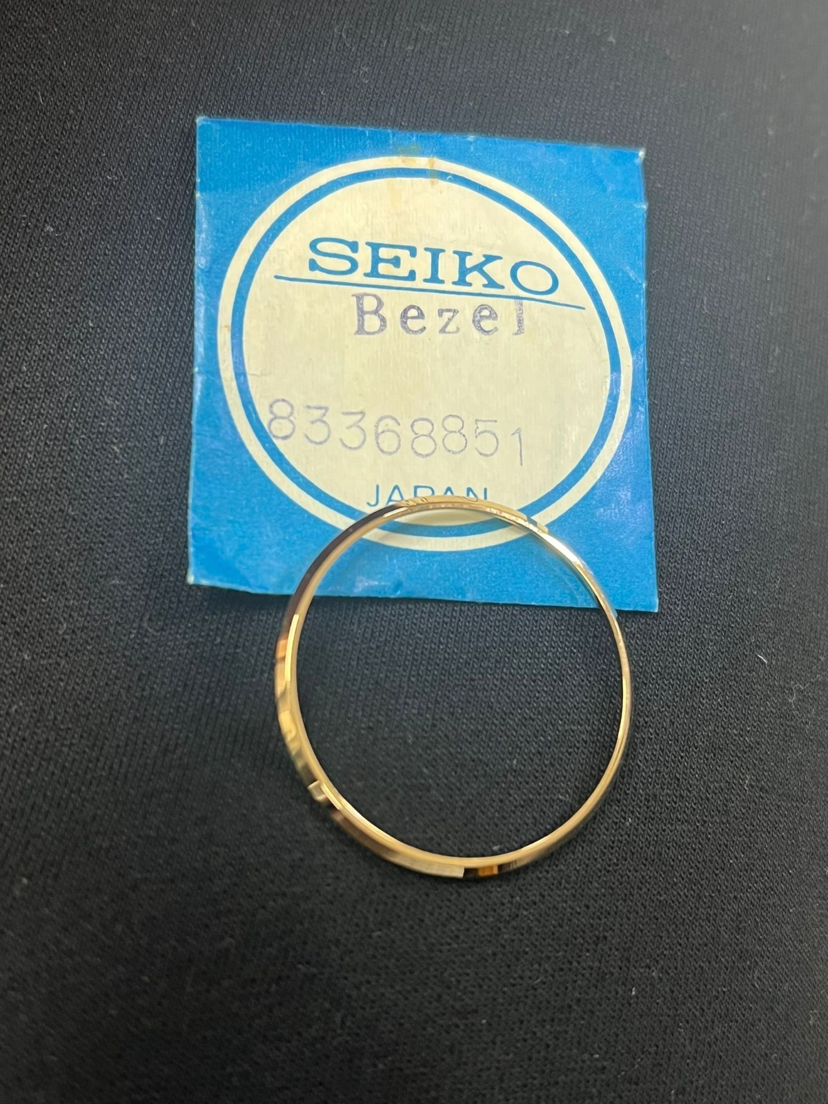 Nos SEIKOseiko 83368851 BEZEL GOLD seiko 5606-6030 seiko 5606-6036