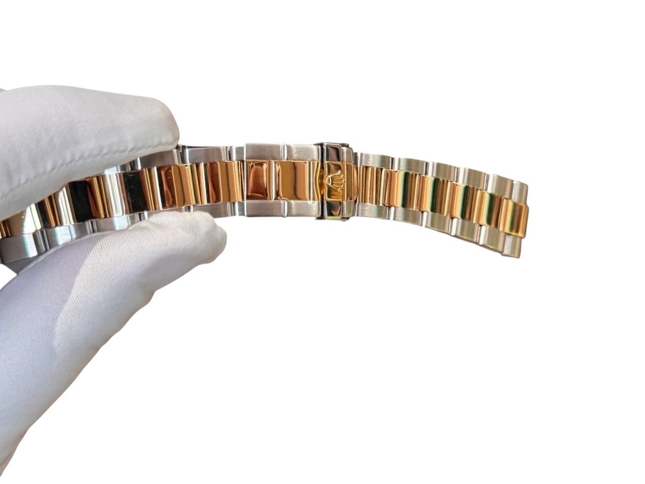 Bracelet Oyster Steel Gold 18Kt for Rolex (cod. Bracciale 78393A X3) — Used Good