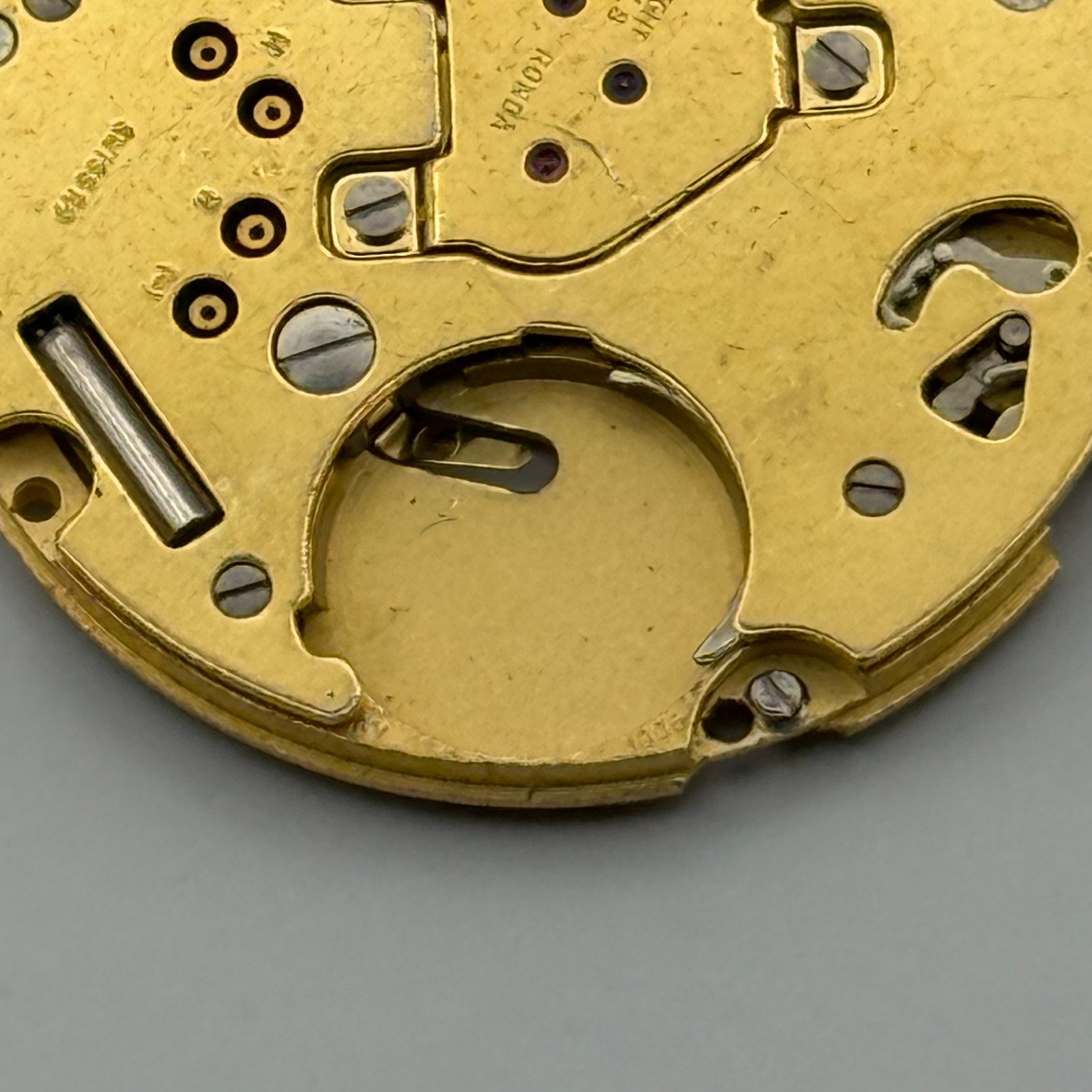 Ronda 1006 Watch Movement Quartz Swiss 8 Jewels Vintage Parts Repair 23.6mm