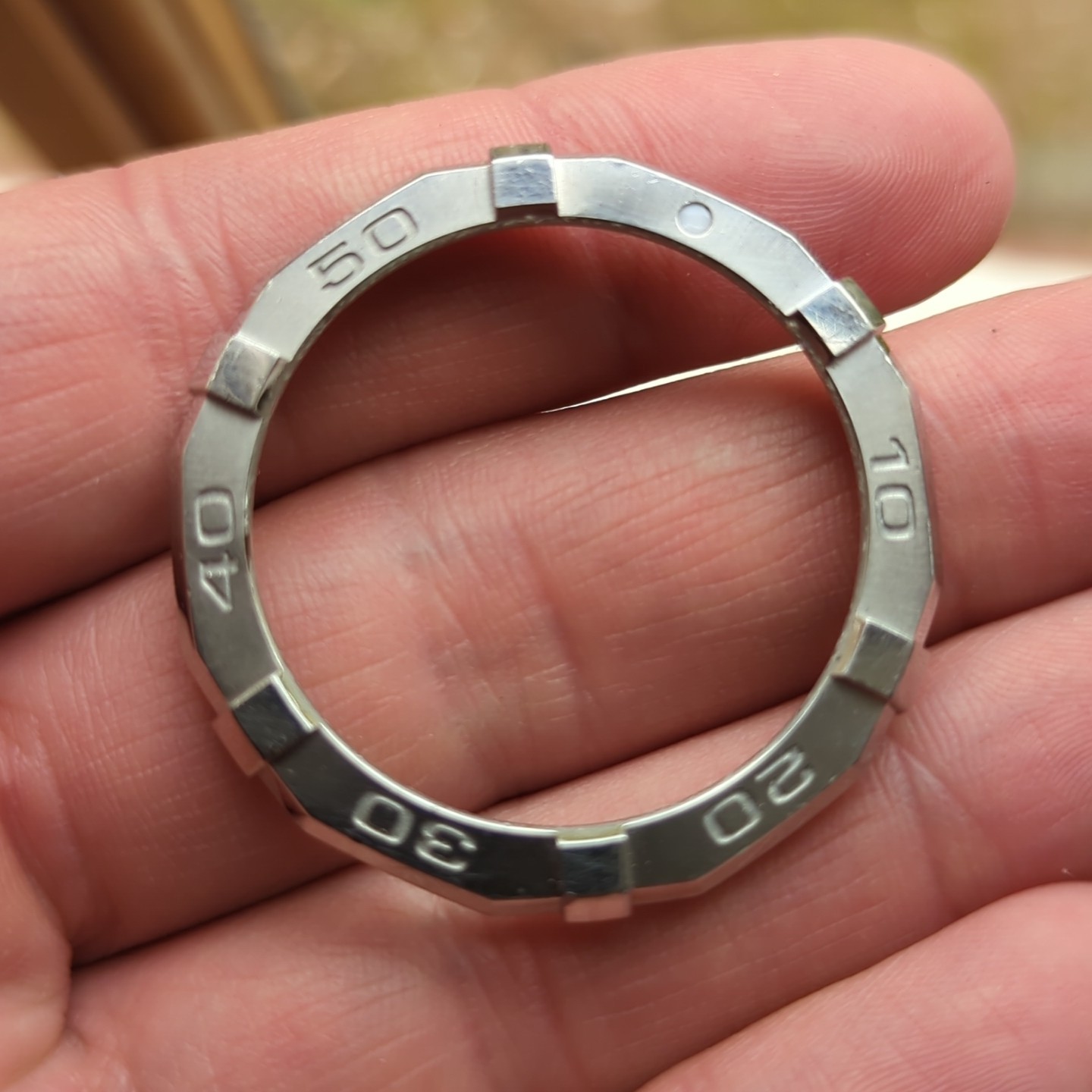 Tag Heuer CAY2110-0 Aquaracer Used Original Watch Bezel Part (U75)