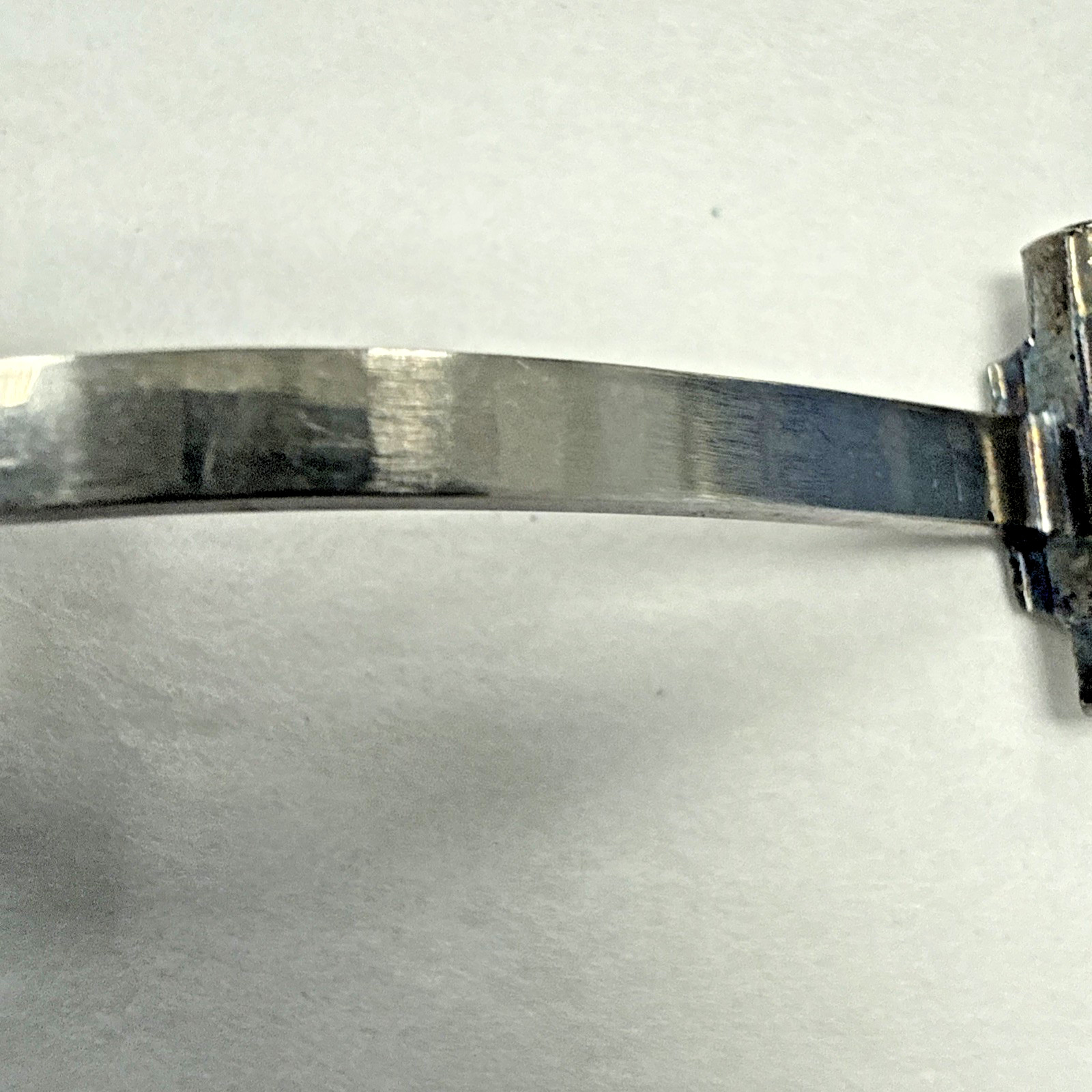 Cartier Stainless Bracelet Steel Folding Deployment Clasp Buckle 13.2mm e12163