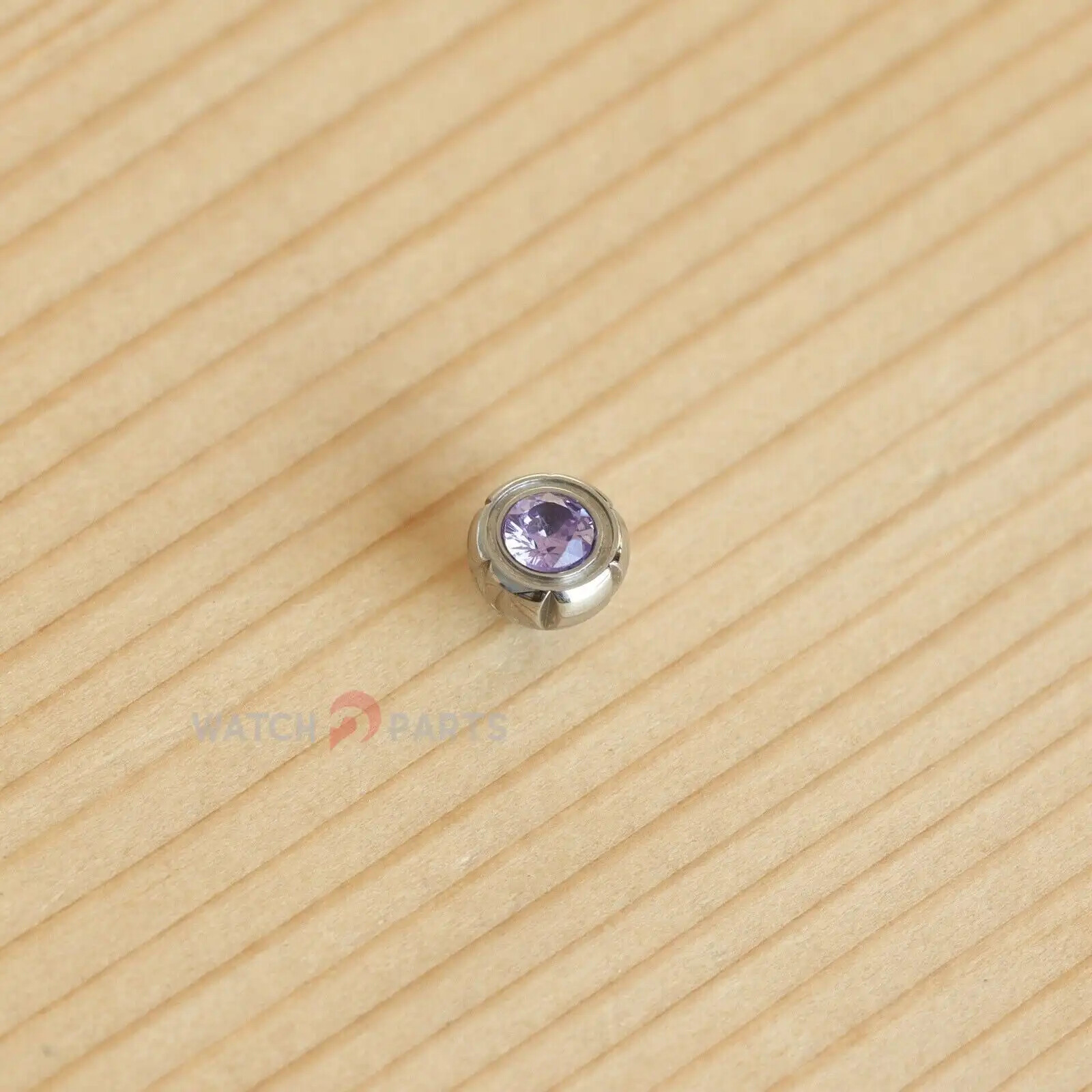 Purple Gemstone Watch Crown Fit For Chopard IMPERIALE 28mm/36mm Aftermarket