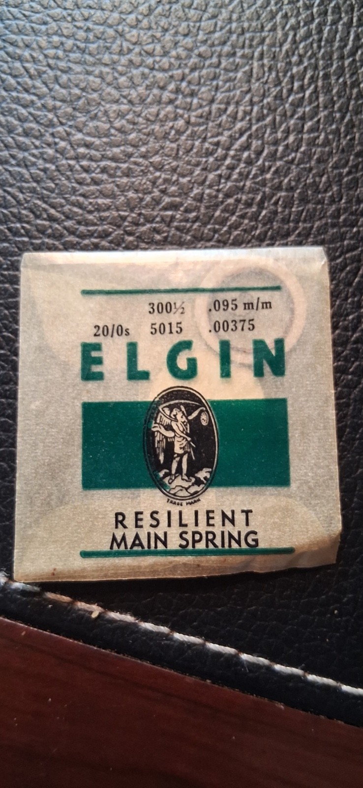 Elgin Factory Resilient Mainspring No. 5015 300 1/2