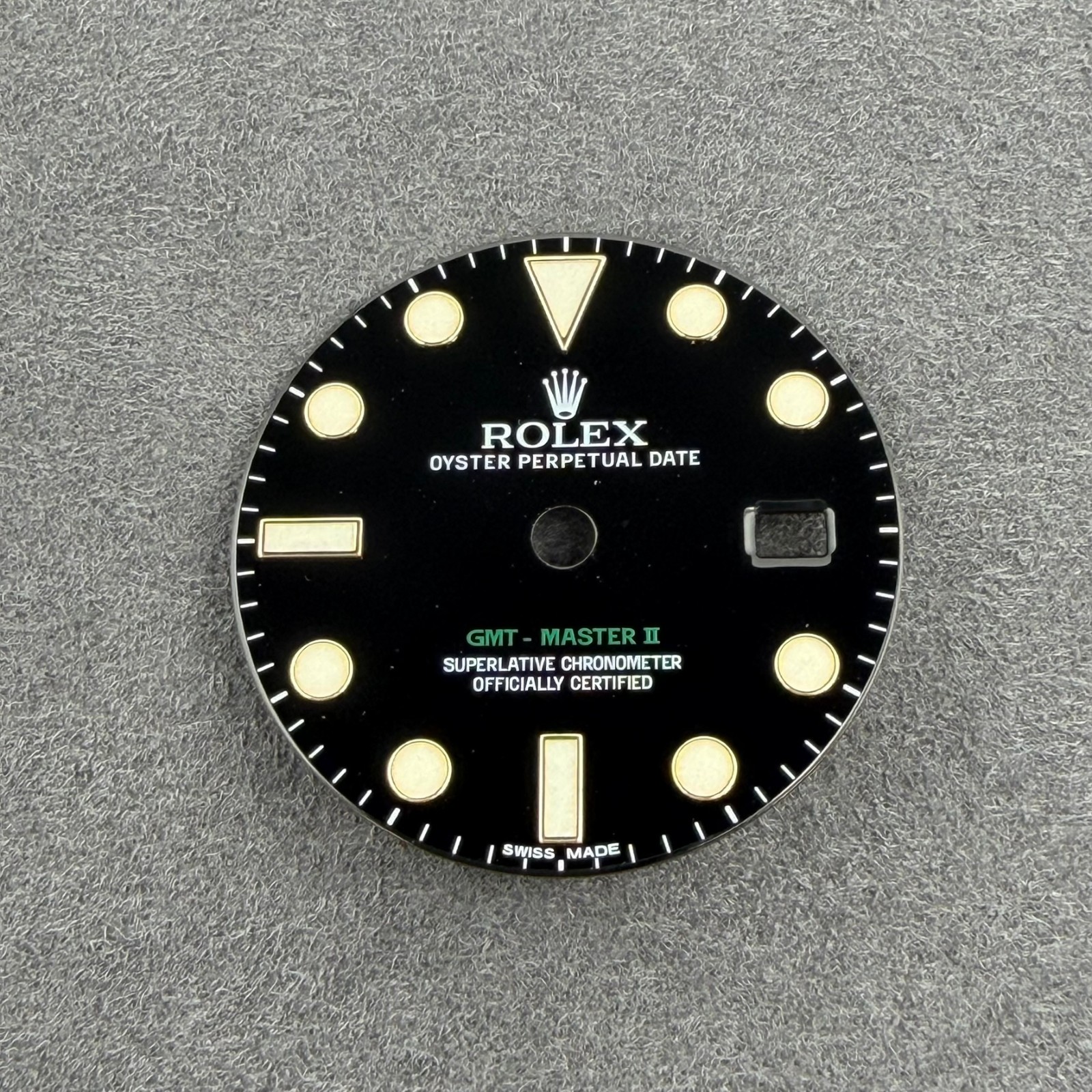 ROLEX GMT MASTER 116710LN Black Dial Roman Numerals Men Steel