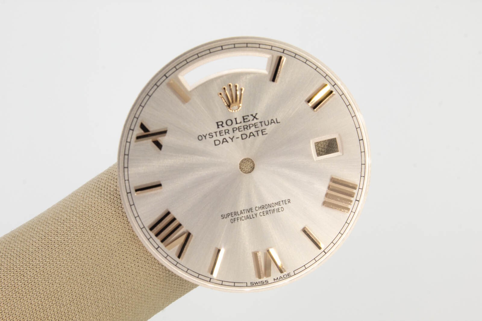 Rolex Day-Date 40mm Sunburst Roman Everose Dial Model 228235 ULTRA RARE