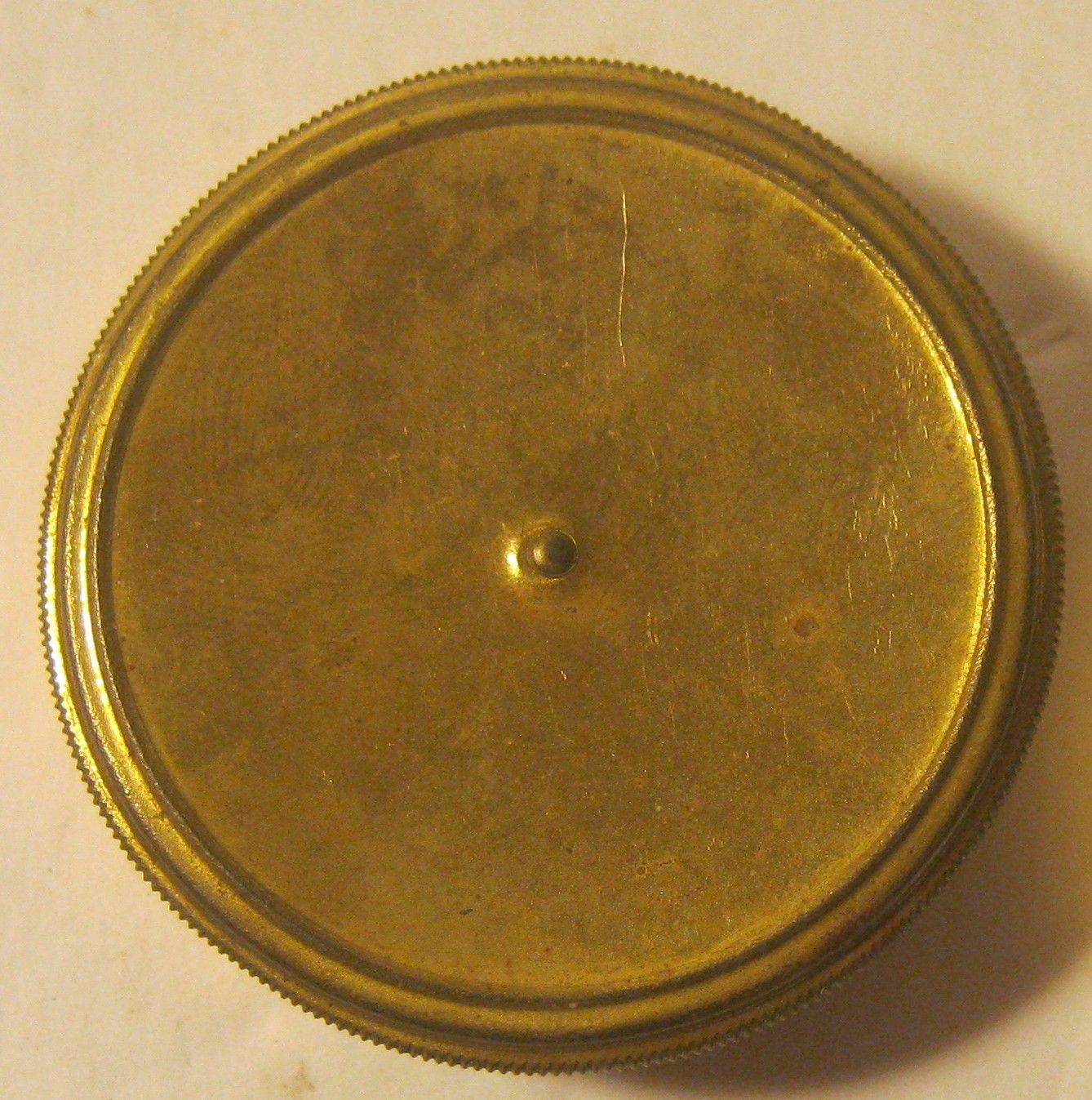 1894 AMERICAN WALTHAM WATCH COMPANY Gold Toned TIN for Watch Parts NICE!!!