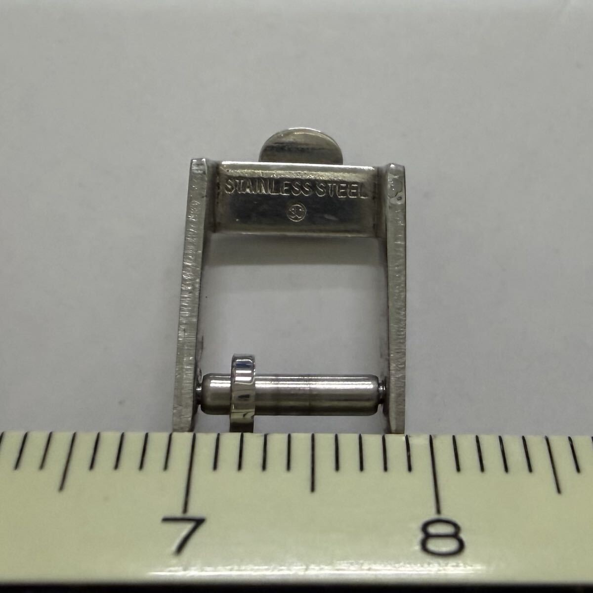 Genuine Omega Stainless Steel 8mm Buckle Silver Ladies