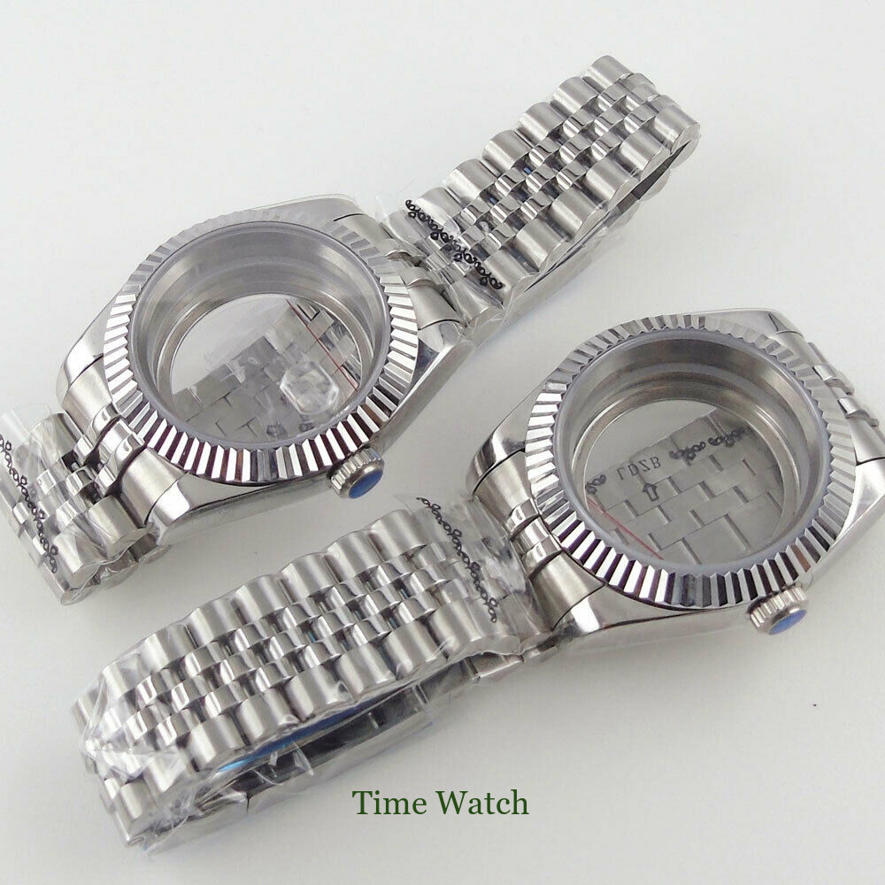 39mm/36mm Sapphire Glass Watch Case Fit NH35 Miyota8215 DG2813 ETA2824 PT5000