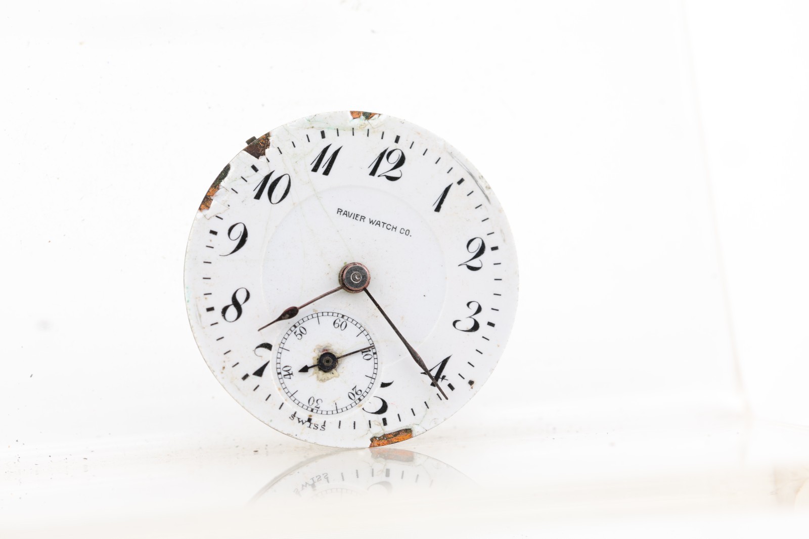 RAVIER W.CO. SWISS WRIST WATCH MOVEMENT, 22.15mm, FOR REPAIR (JA)