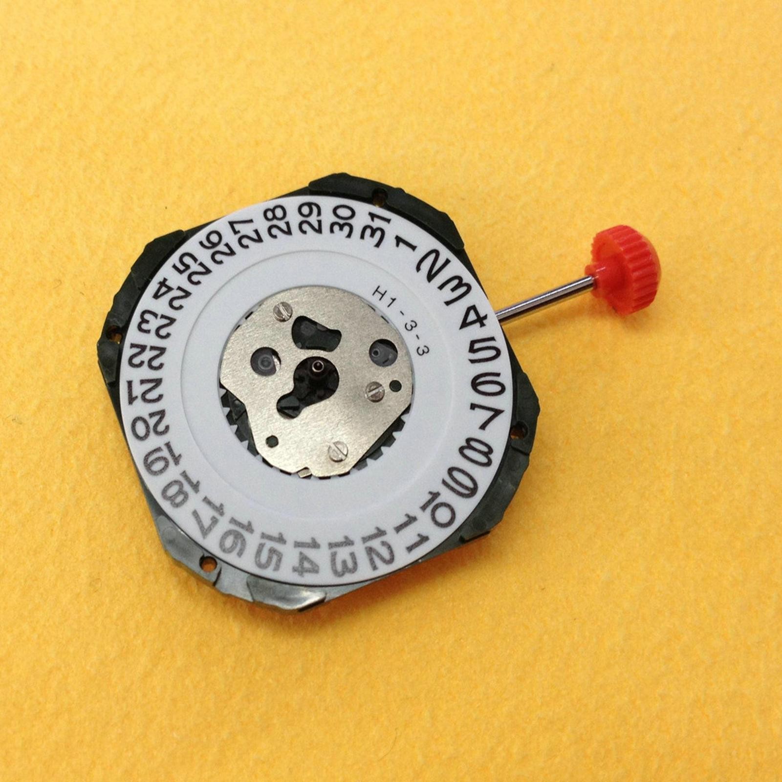 11½ ” Quartz Watch Movement Date At 3′ With Stem Replacement For Miyota 2315 d