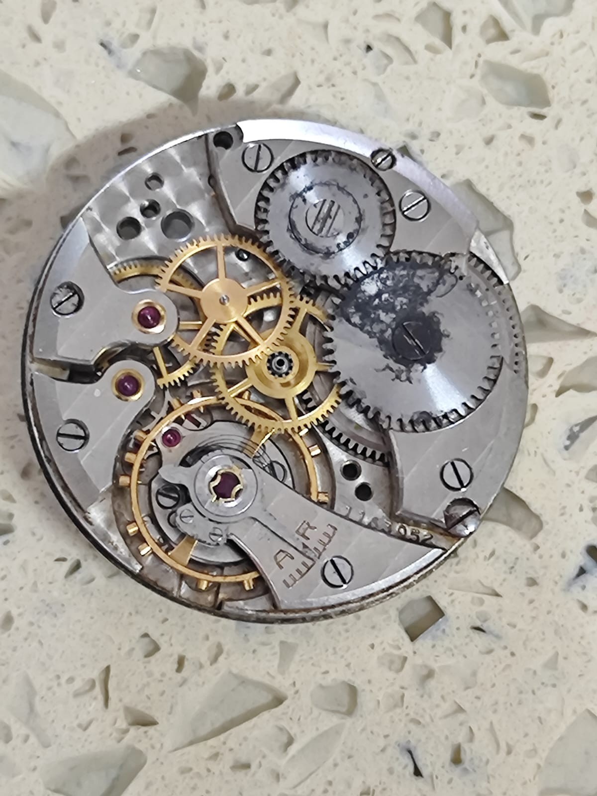 Schaffhausen IWC Cal C 89 Incomplete Movement Not Working balance Good Used K
