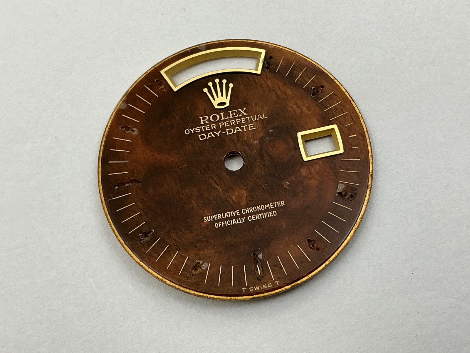 Rare Authentic Rolex Wood Dial Day Date 18038 18238 18078 18248