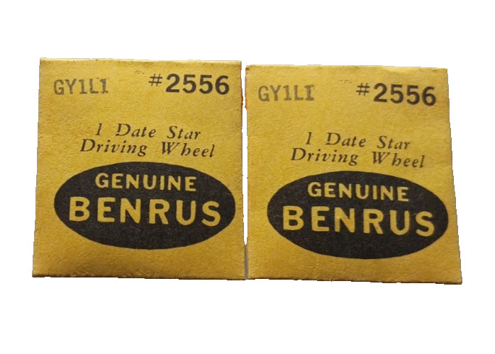 Benrus GY1L1 Date Star Driving Wheel #2556 (2-pack)