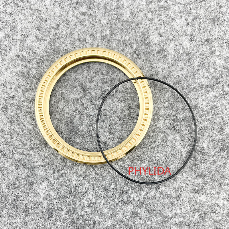 NEW Arrival SKX007/SKX011/SRPD Sub Style Gold Polished Finish 316L SS Bezel