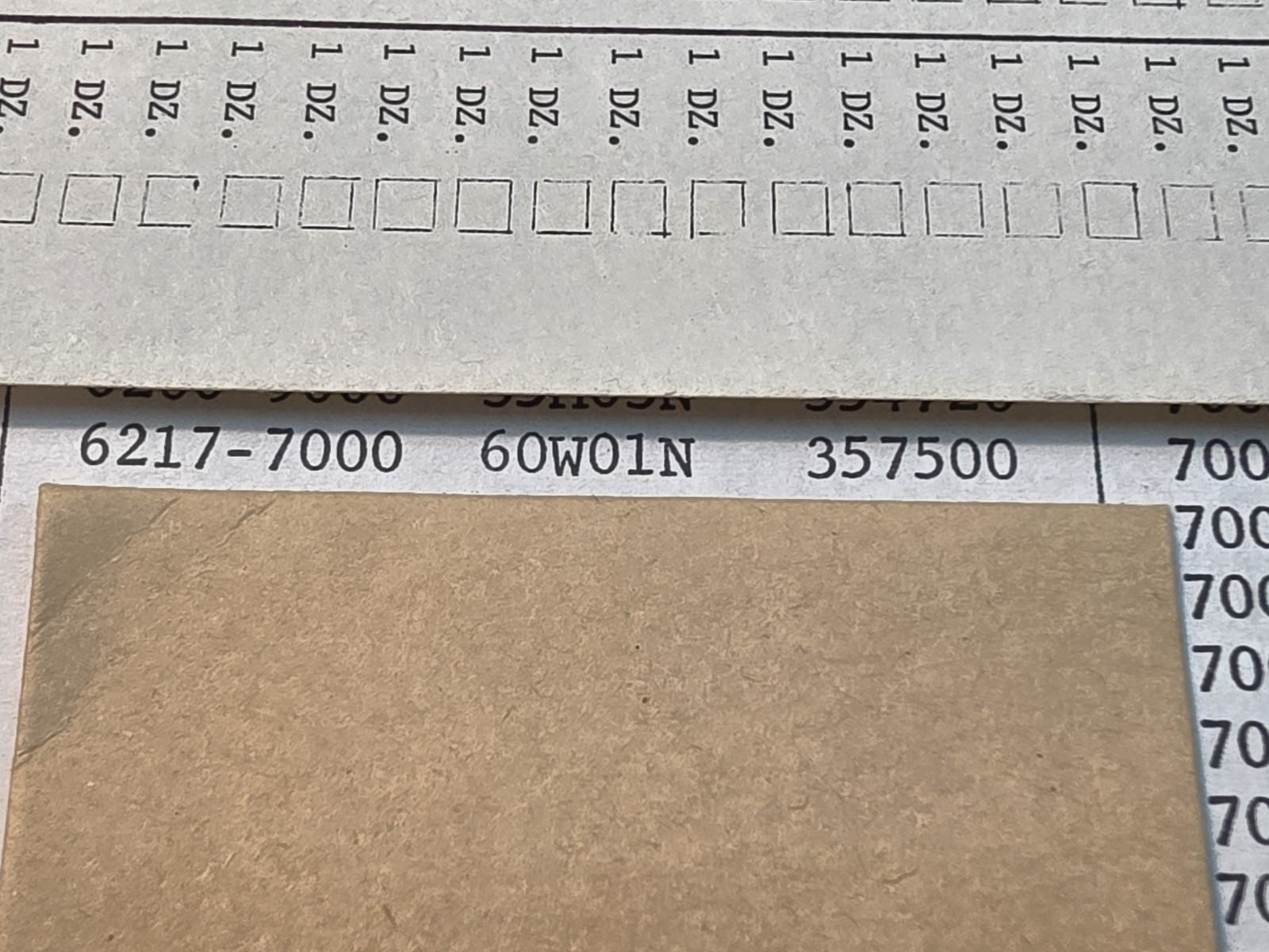 NOS Seiko 357500 Tap 10 Stem For 1964 Seiko 6217 7000 World Time