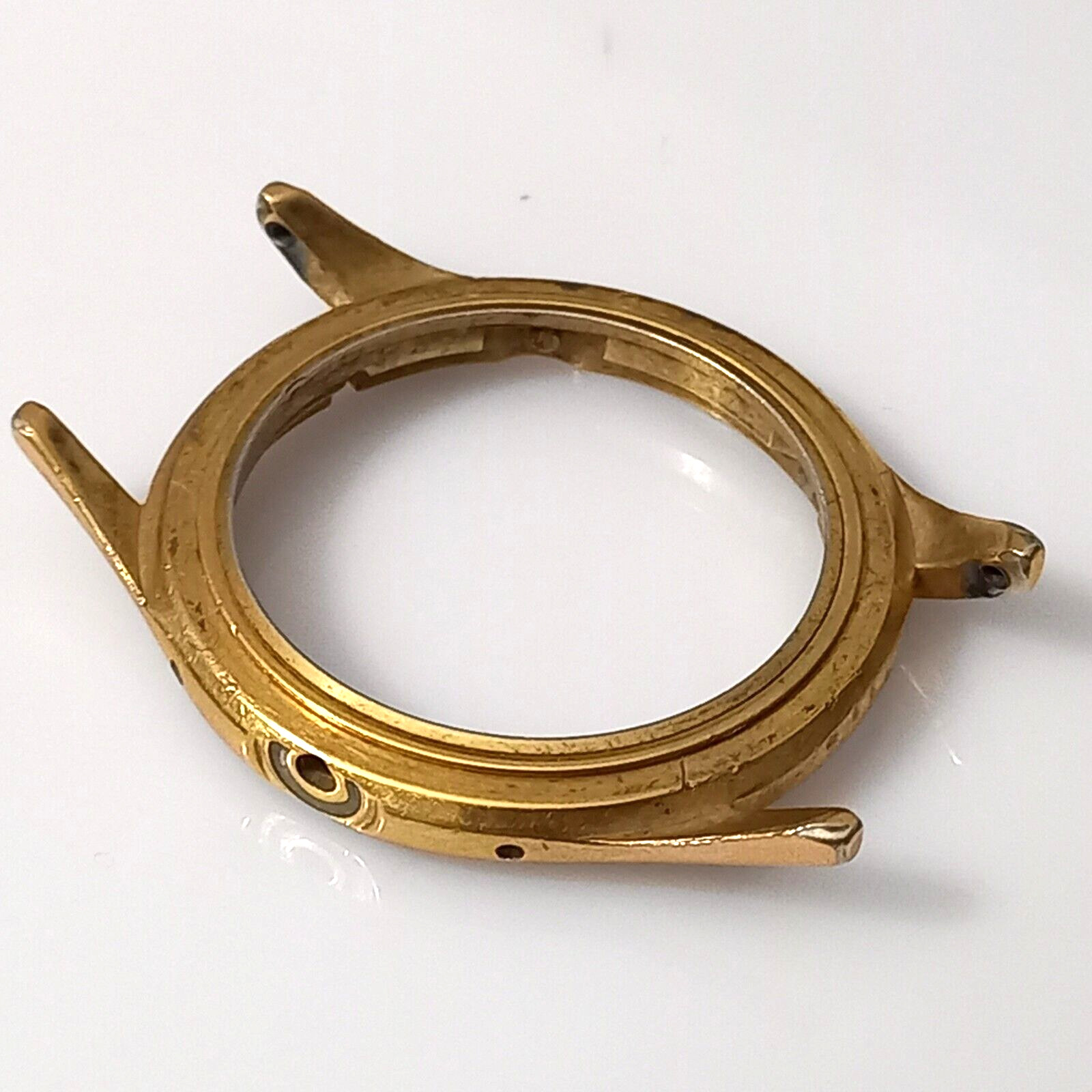 For Parts Case For BUREN Triple Calendar Moonphase Cal 382 Size: 33 mm – AS IS