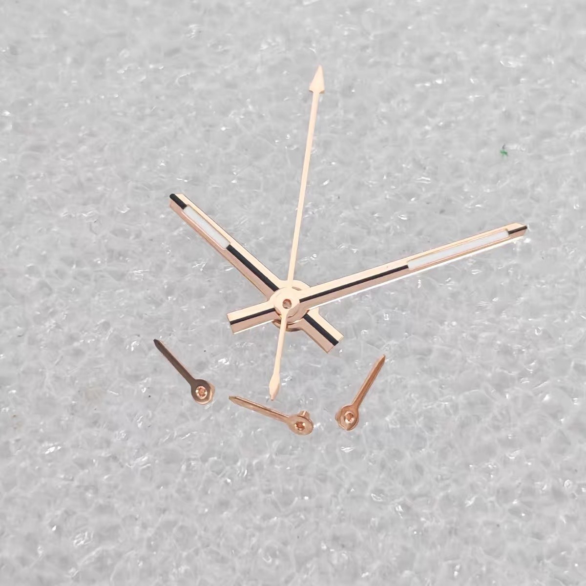 1 Set Rose Gold Luminous Watch Hand (6 PCS) for Quartz Movement VK63