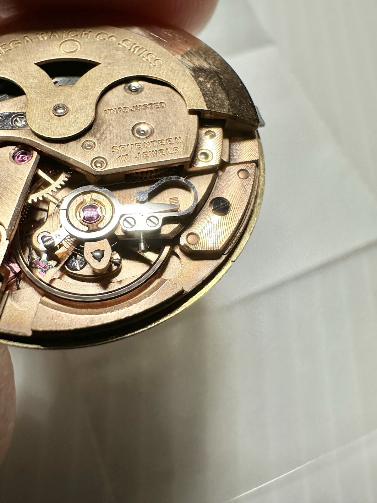Omega Seamaster De Ville Movement & Dial Automatic Cal.563 Swiss Made Running