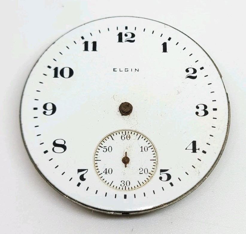 1915 Elgin Model 7 Grade 313 15J 16s Pocket Watch Movement For Repair
