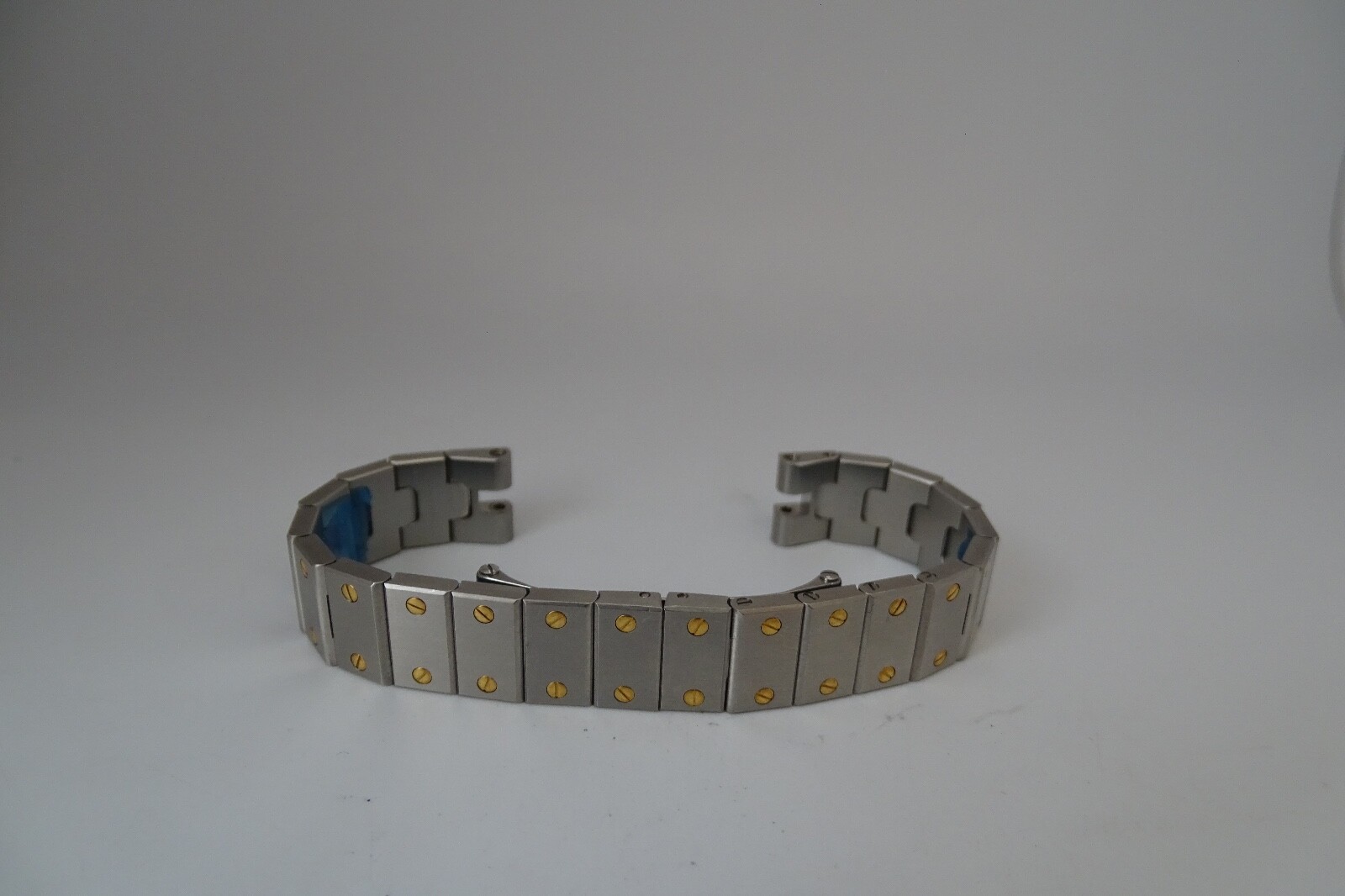Cartier Santos Ronde 18k Gold & S. Steel Bracelet Original 12mm