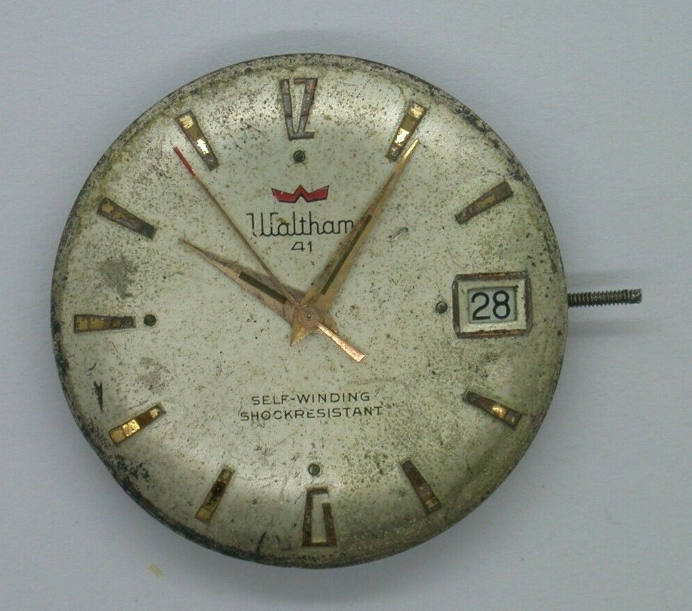 WATCHMAKERS – WALTHAM 41 MOVEMENT – VINTAGE PARTS – 32MF10