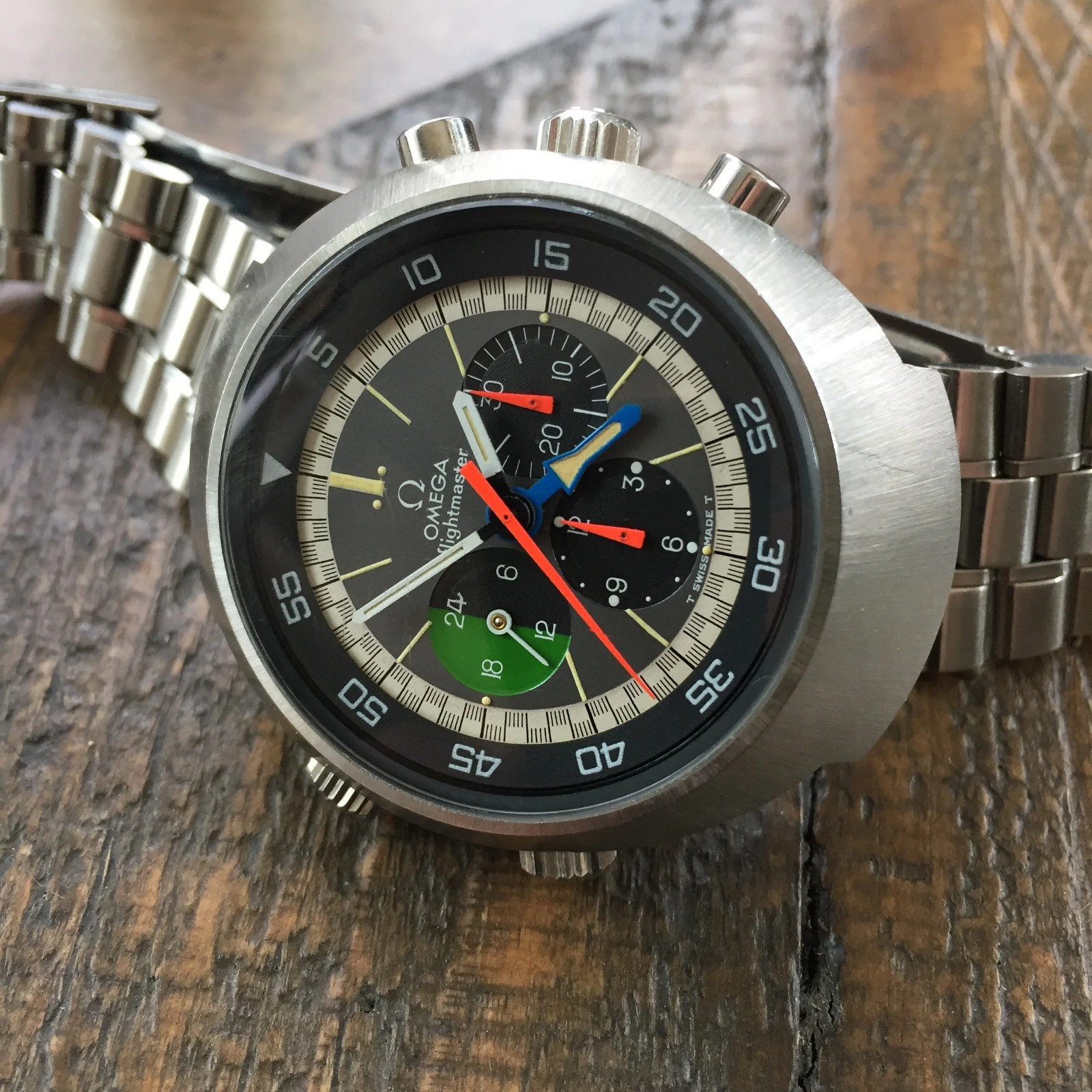 NEW OMEGA FLIGHTMASTER 145.013/145.0013 COMPLETE CASE REBUILD KIT MINERAL GLASS