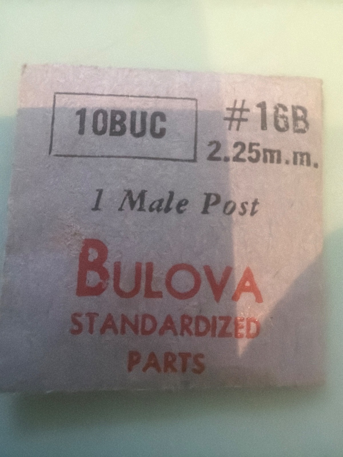 Bulova #16A #16B #16C # 16W – Winding Stem Various Calibers Factory Sealed – NOS
