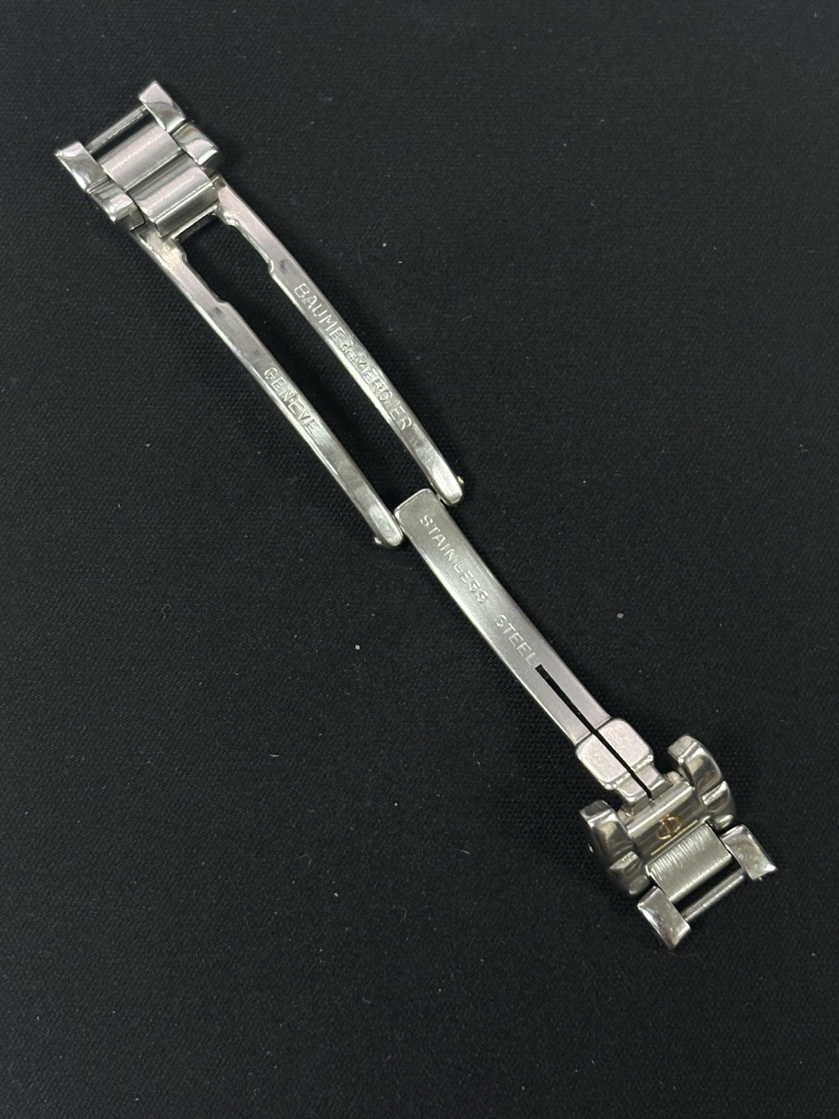 BAUME MERCIER Riviera Stainless Steel 11mm Bracelet Band Buckle