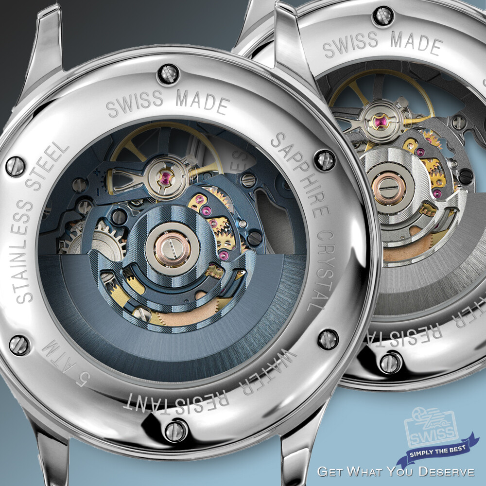 DO IT YOURSELF KIT: SCALA 40 MM Ø, 50M , CASE-SKEL-DIAl-HANDS-SKEL-MOV. STP 6-15