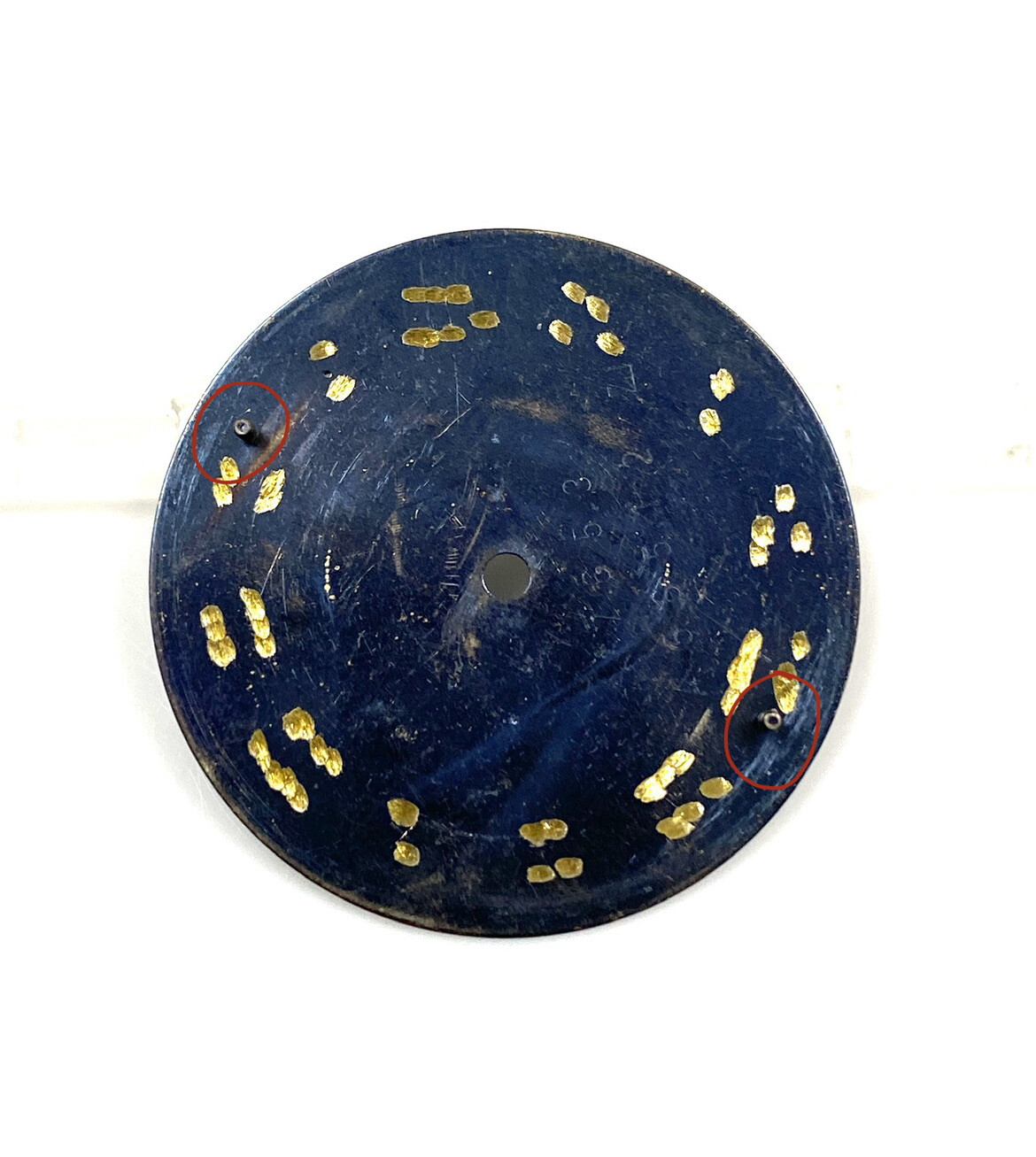 Genuine Longines 5-Star Golden Wing Mens Watch L3.605.4 Navy Blue 26.5mm Dial