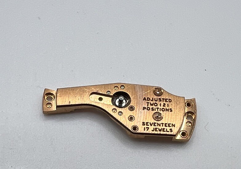 Vintage Omega Cal 560 Upper Bridge And Rotor Axle