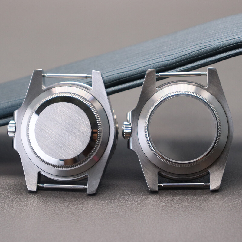 40mm Watch Case 3C Luminous Ceramic Bezel insert Sapphire For Nh35 nh38 Eta2824