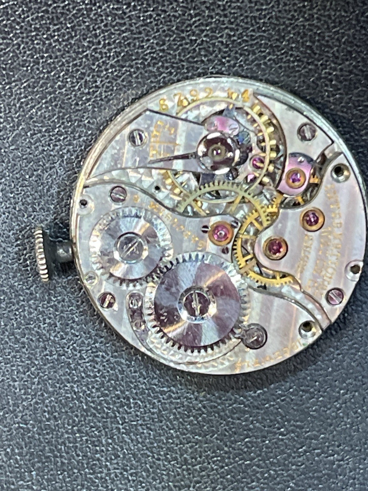 CARTIER IWC INTERNATIONAL WATCH CO. Cal. 75 Movement 1917 WW1 Era Vintage Swiss