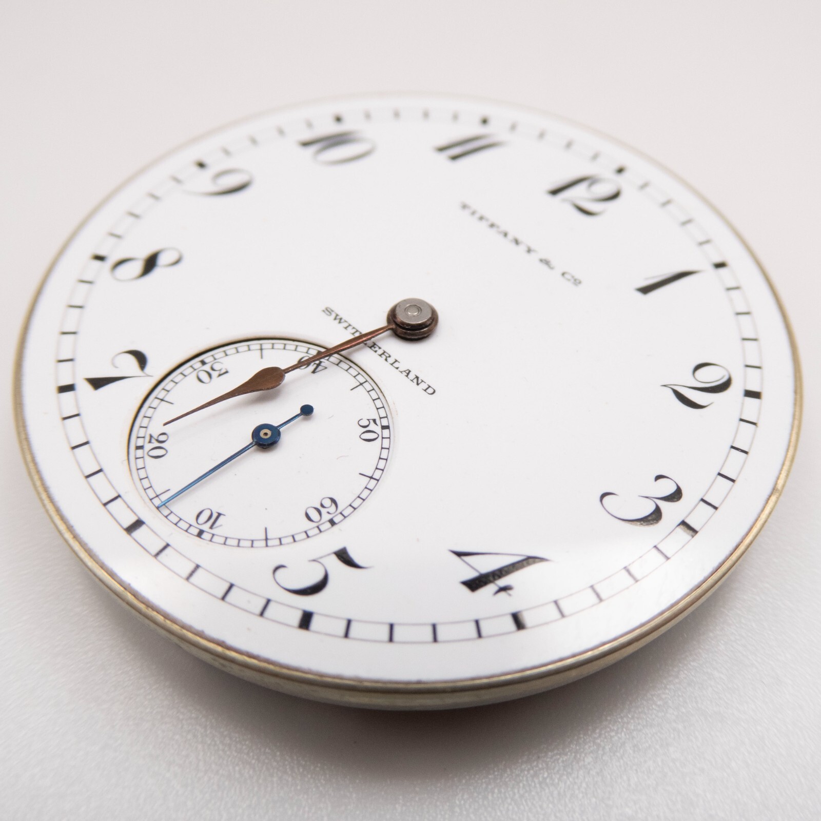 Agassiz for Tiffany 38.7 x 7.2 mm 16-Jewel Antique Pocket Watch Movement