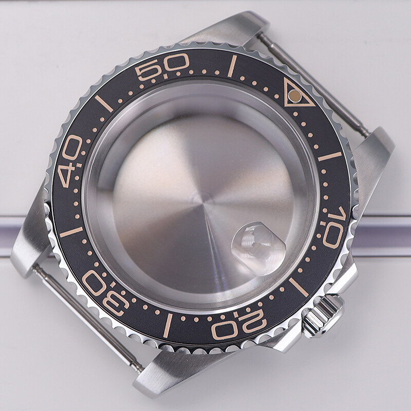 40mm Diver Watch Case part For Seiko NH35 nh36 Eta2824 8215 Movement 28.5mm Dial