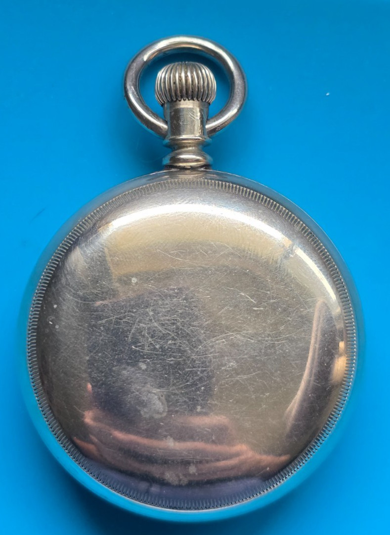 18 SIZE FAHYS NO. 1 PENDANT & LEVER SET ORESILVER POCKET WATCH CASE