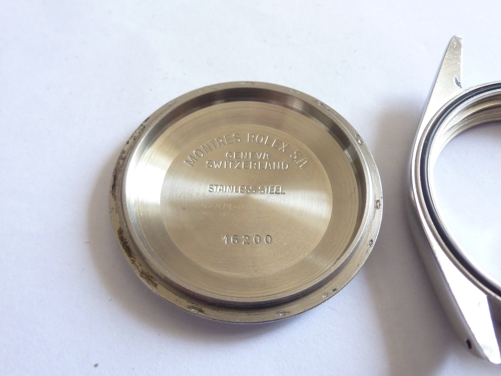 Genuine Rolex date just sapphire E series 36mm without Bezel 16233 vintage
