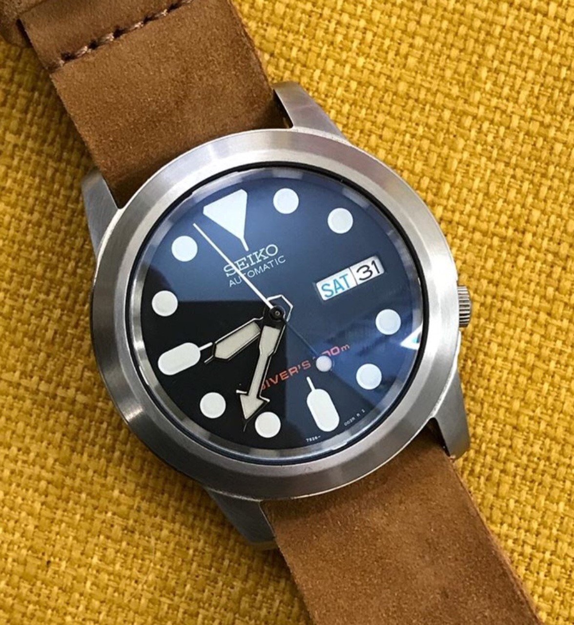 Watch Crystal Only for Seiko 5 SNK Double Dome Sapphire Crystal – 30mm – CT063