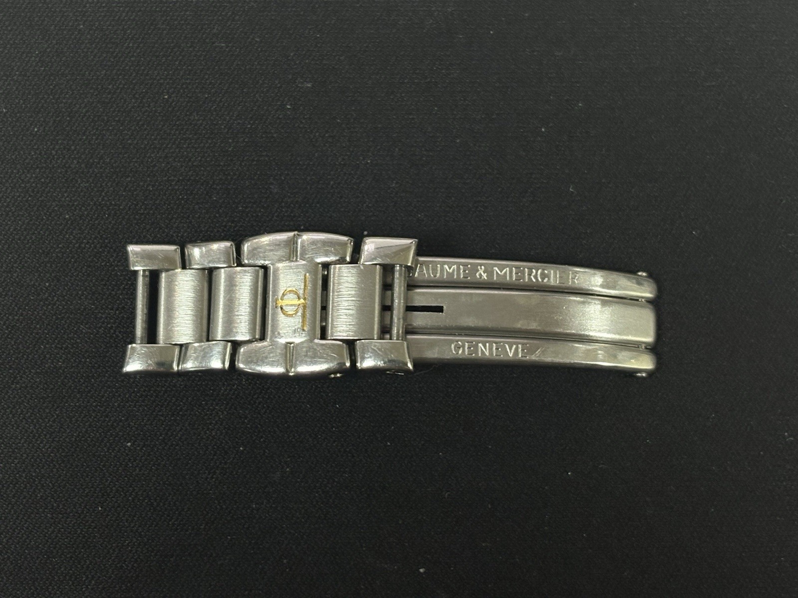 BAUME MERCIER Riviera Stainless Steel 11mm Bracelet Band Buckle