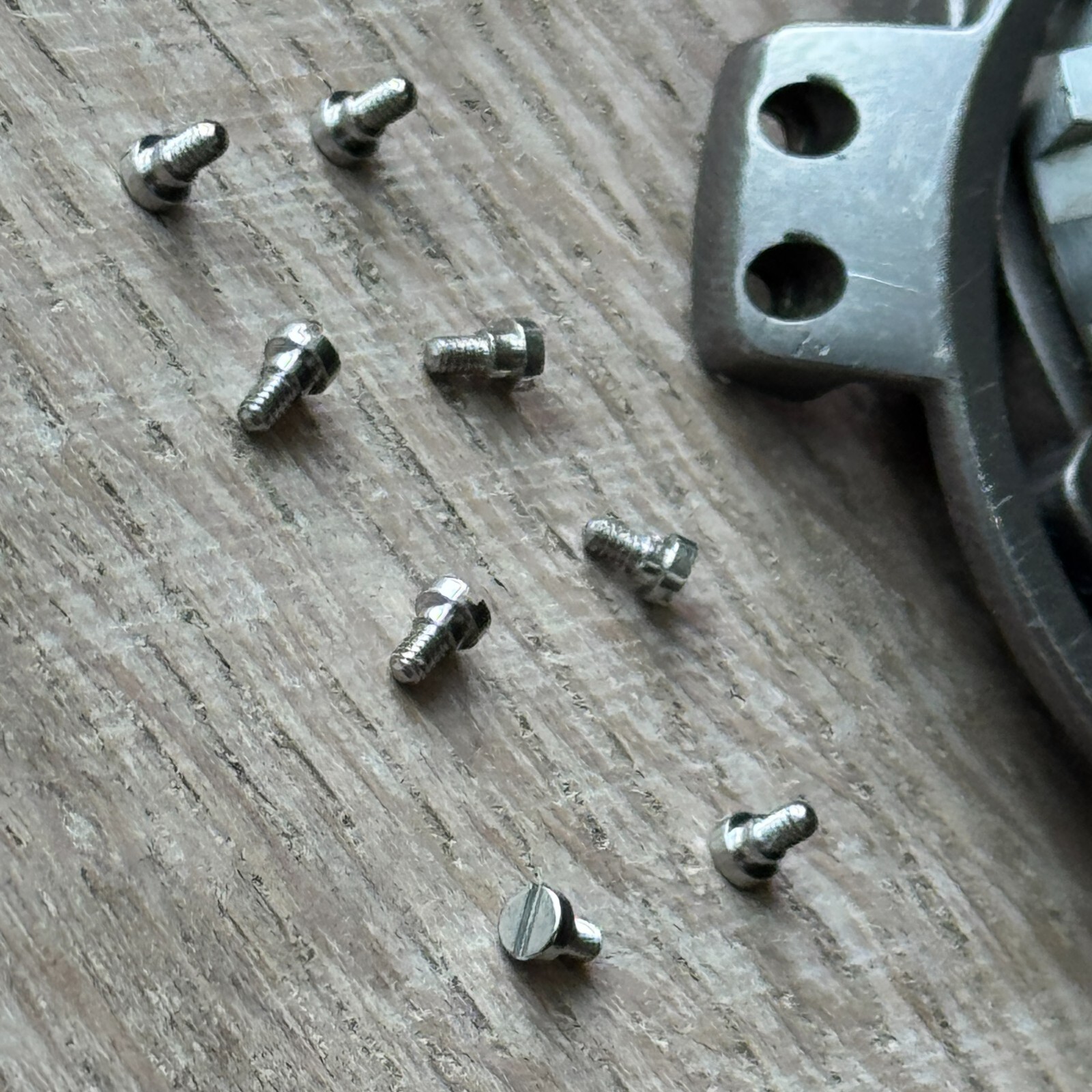 CASIO Vintage MD-703 Diver’s Watch Bezel Screws Non-Genuine Replacement Parts