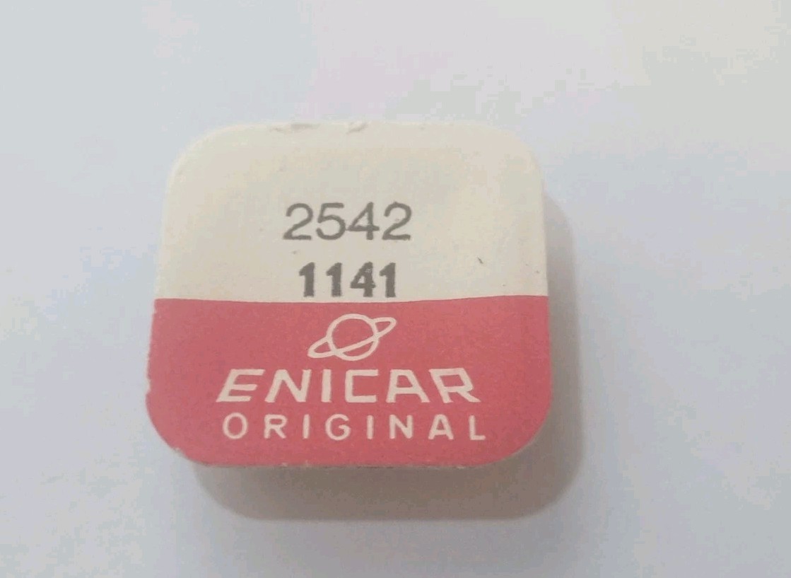ENICAR WATCH 1121 1125 1126 1141 1145 DOUBLE DATE SETTING WHEEL PART 2542