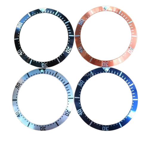 38 mm Luminous Aluminum Watch Bezel Insert Ring Fits Parts 212.30.41.61.01.001