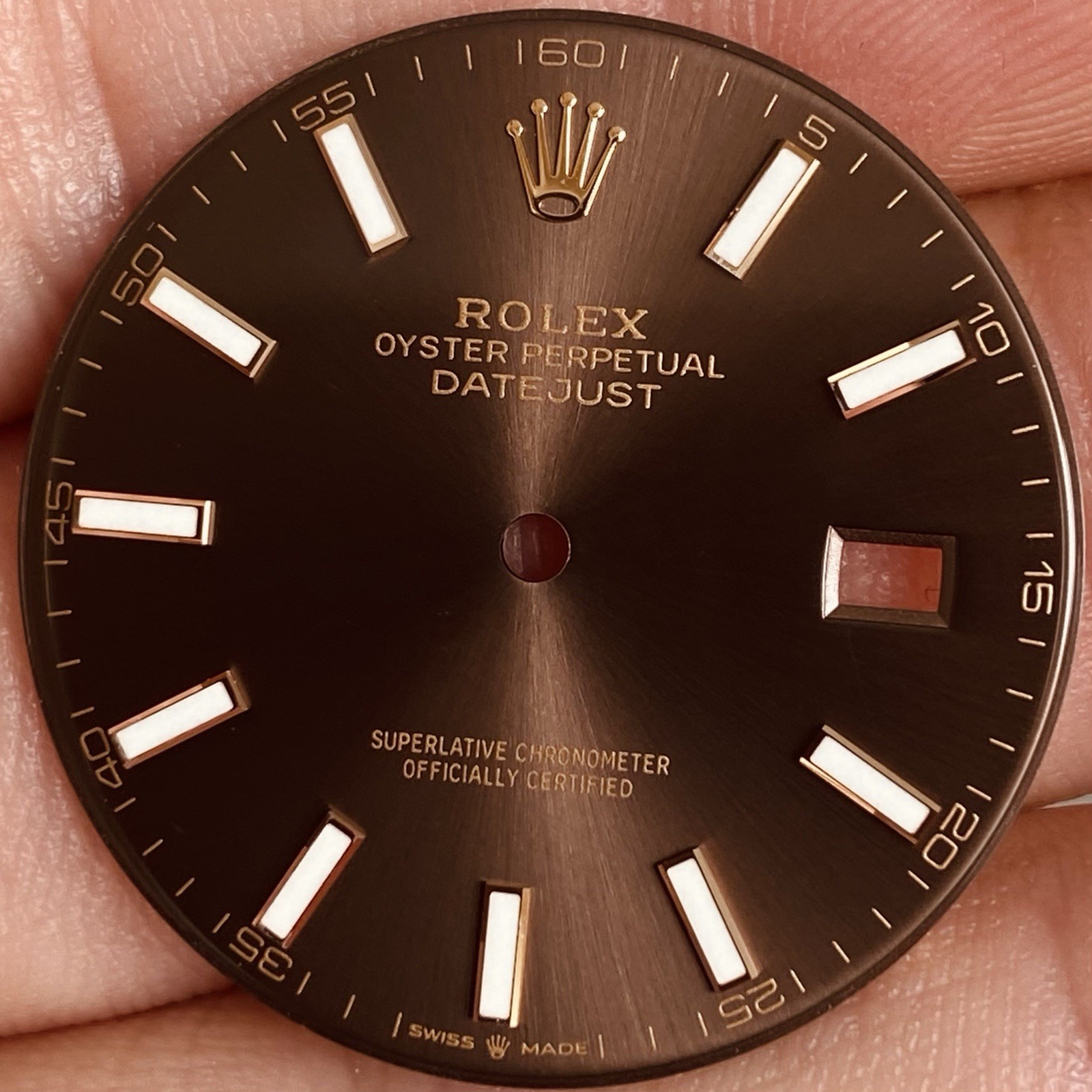 Rolex Brown Dial For Datejust 41mm Model Ref 126333 & 126303