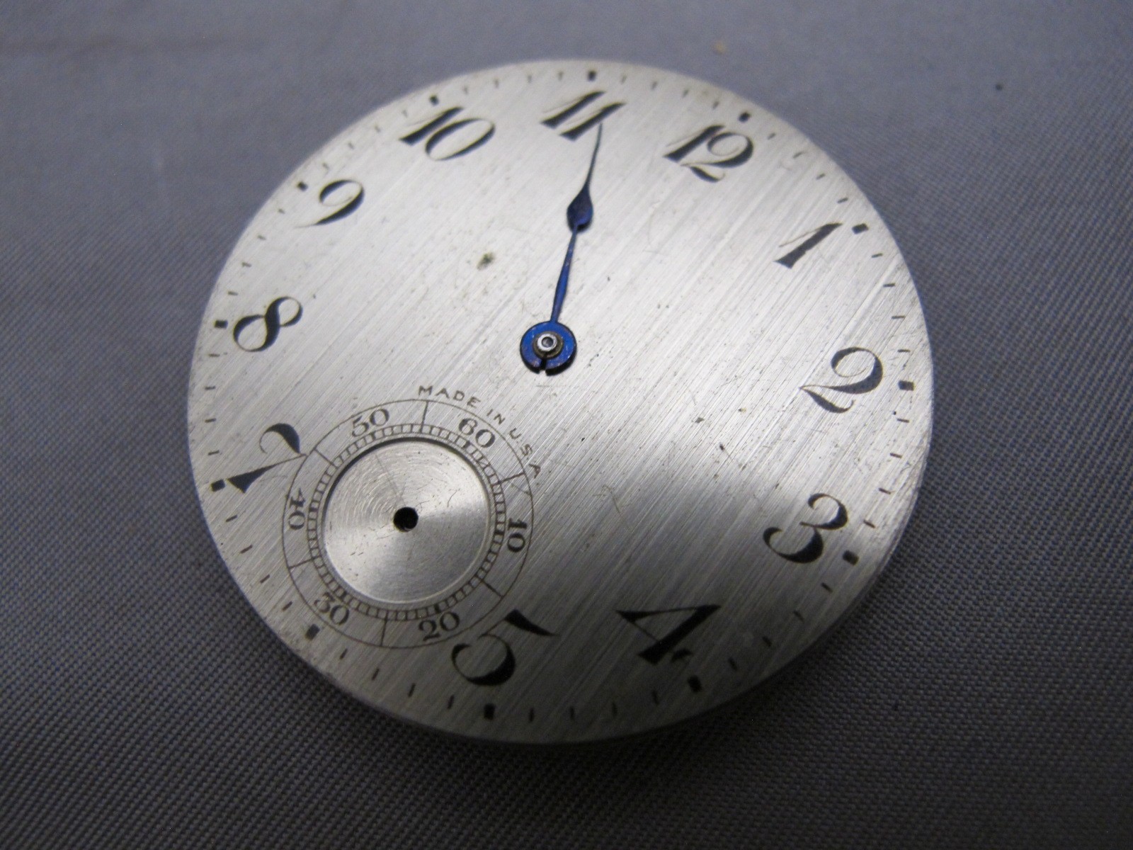 NEW YORK STANDARD 10S 15J Pocket Watch Movement-Grade 1553 Model K-Parts/Restore