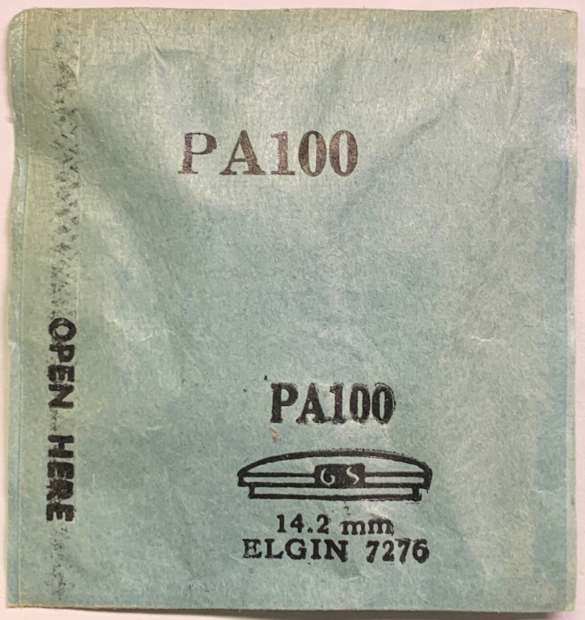 Original NOS G-S “PA” Wristwatch Crystals #100 – 444 Variations Available!