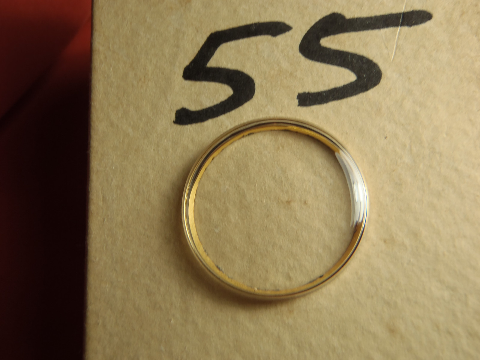 26.1 MM SWISS YELLOW TENSION RING ROUND PLASTIC WATCH CRYSTAL WATERPROOF NOS